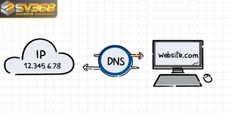 Khắc phục link SV368 bị chặn hãy thay đổi DNS